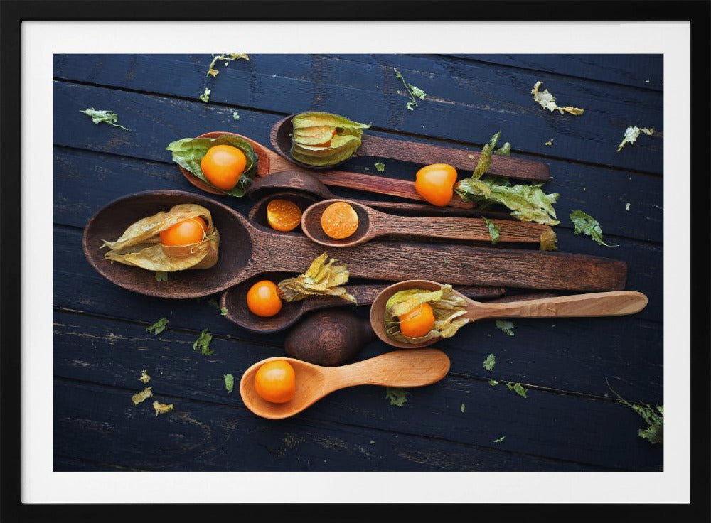 Lusikat ja Physalis | Julisteet - Taidevedokset