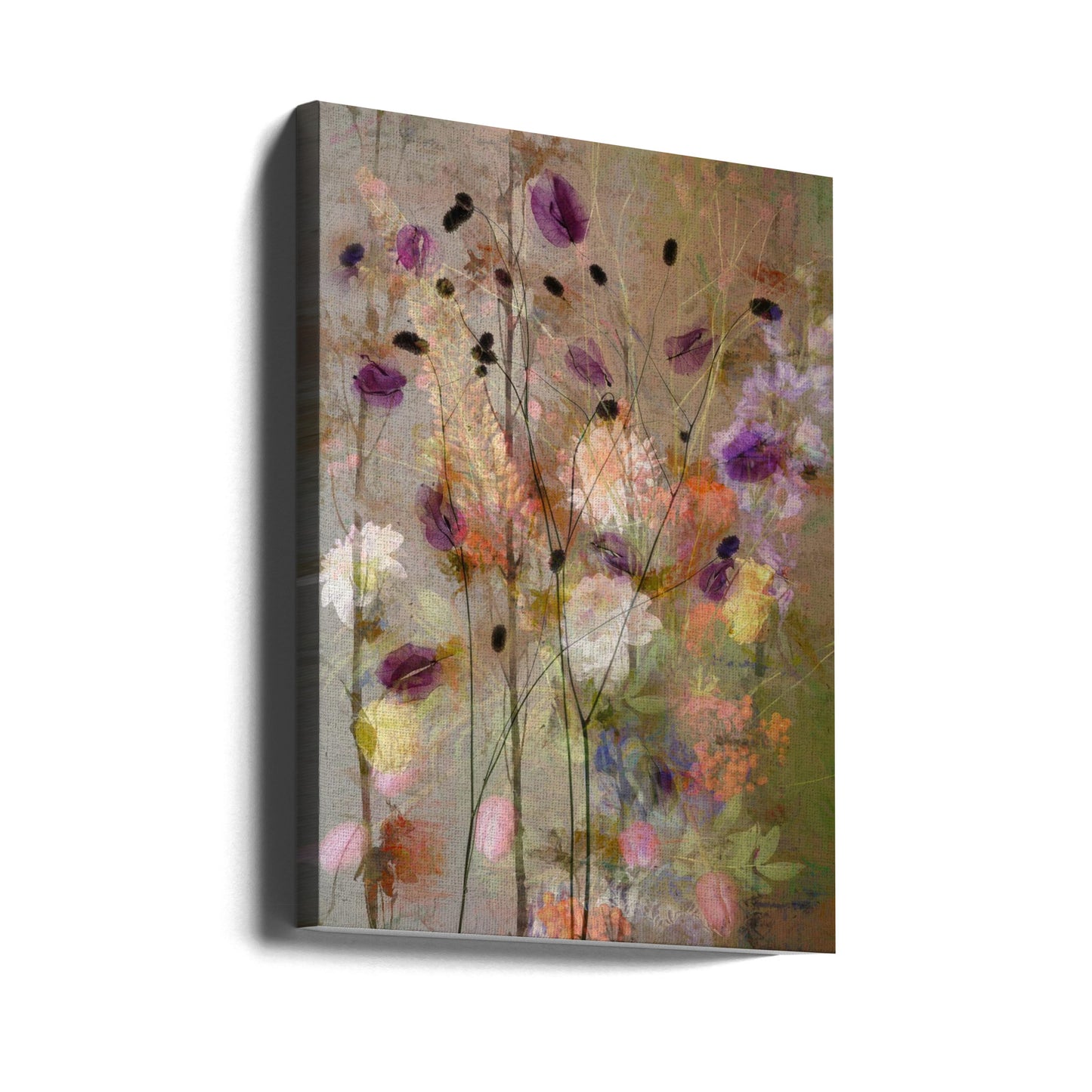 Painterly flowers | Canvas