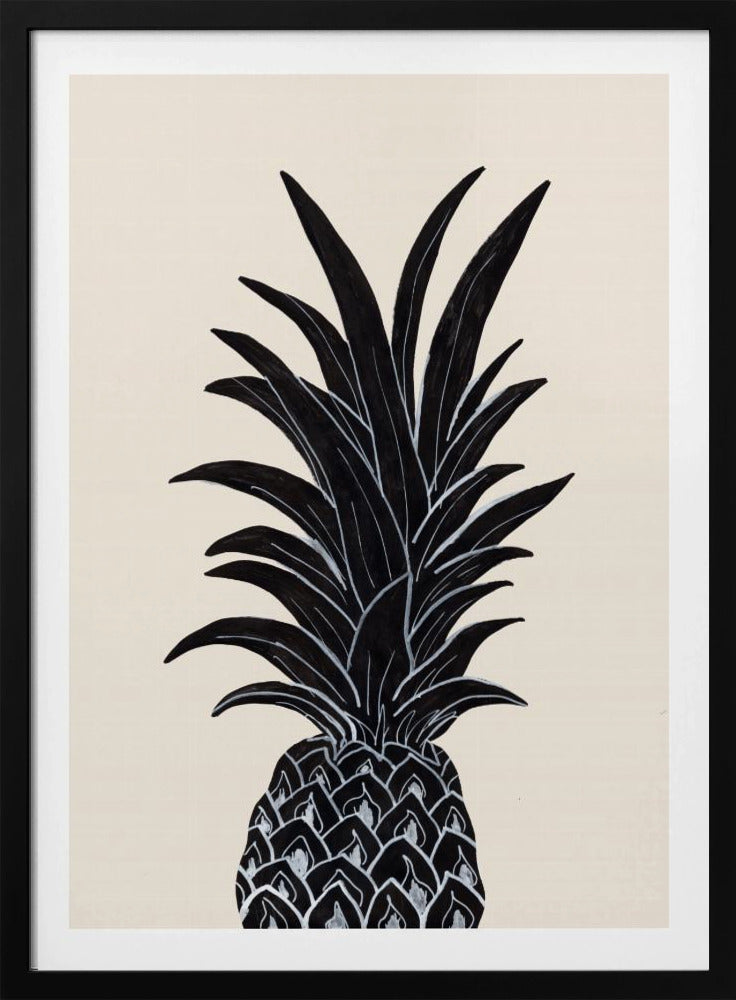 Ananas nero | Poster - Stampe d’Arte