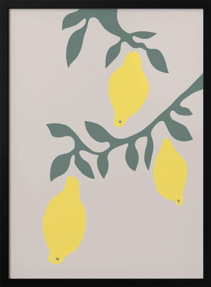 Zitronen | Poster - Kunstdruck