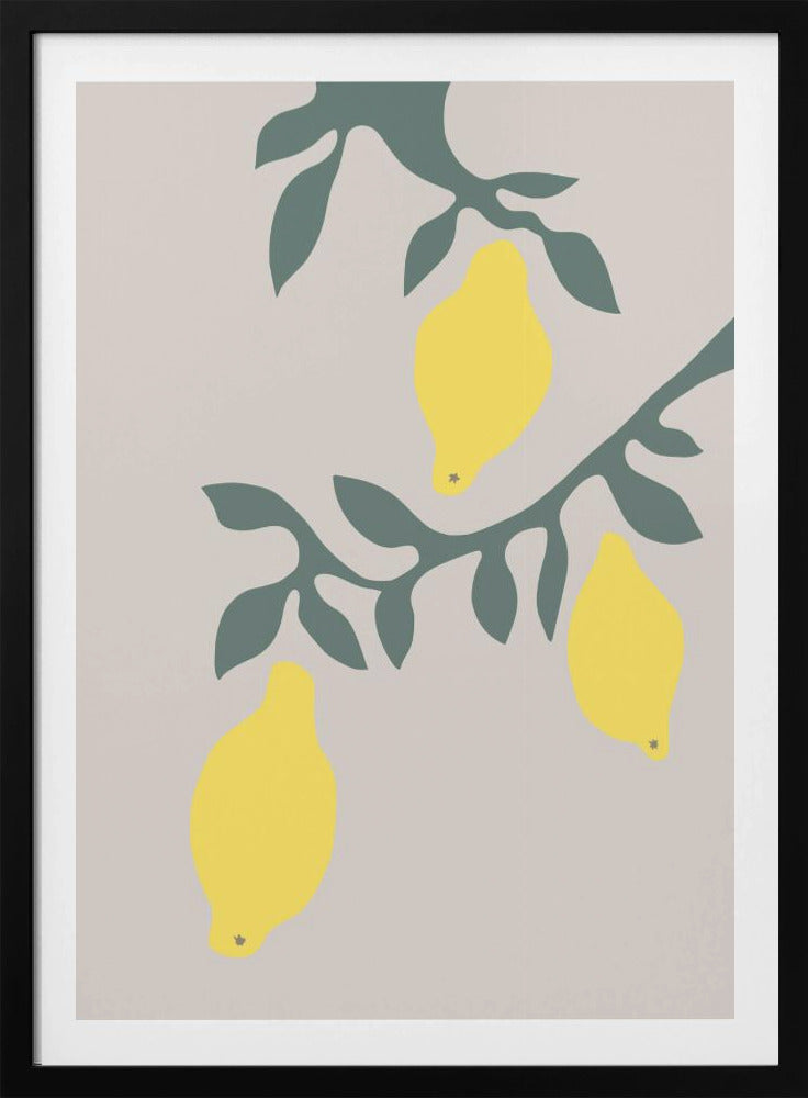 Zitronen | Poster - Kunstdruck