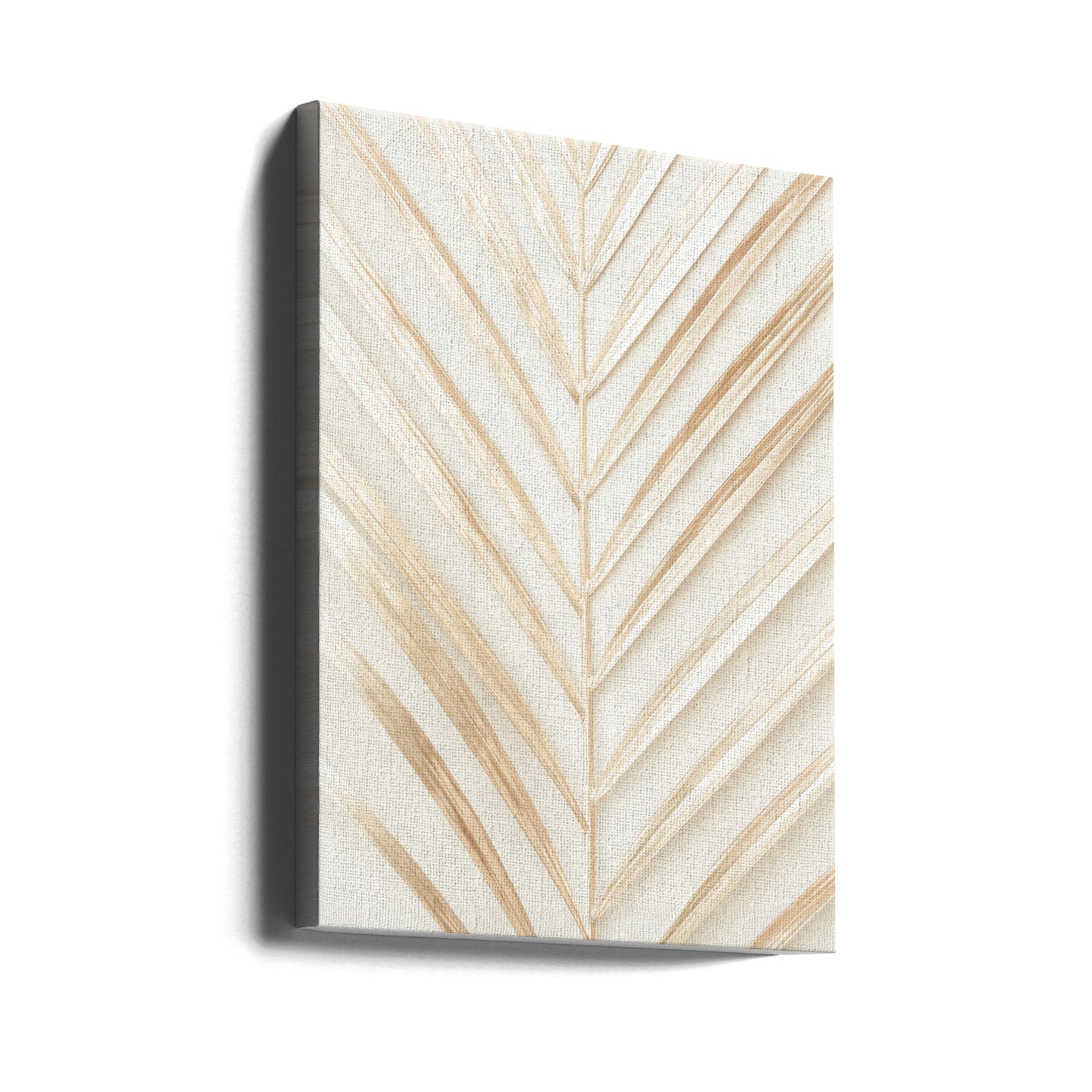 Golden Palm Leaf | Canvas