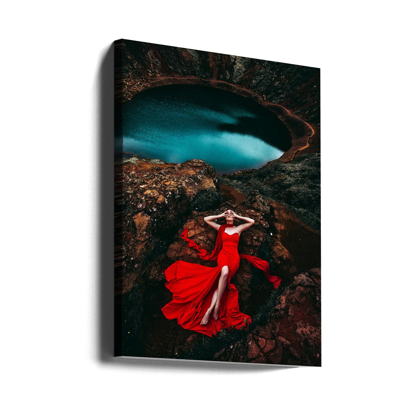 Braise près de l'abîme | Tableaux sur Toile