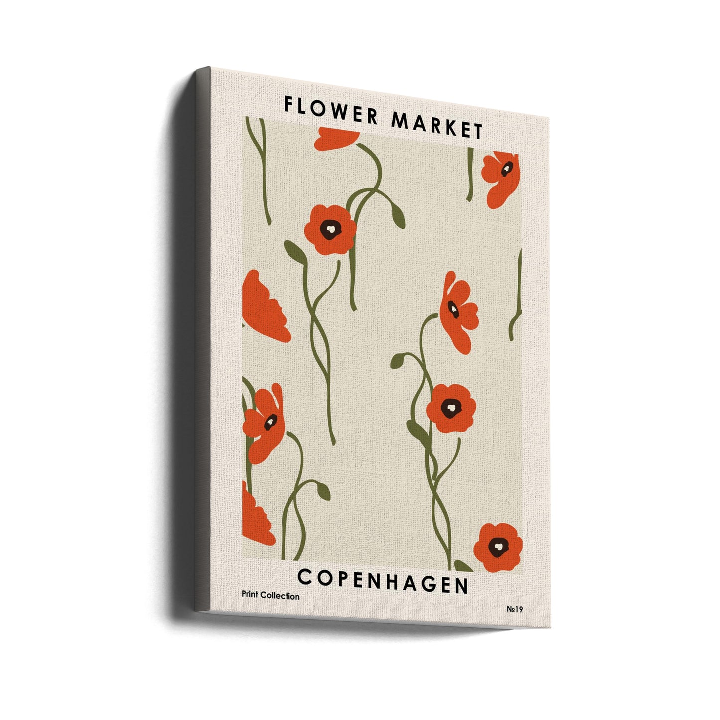 Blomstermarked København | Lærredsbilleder