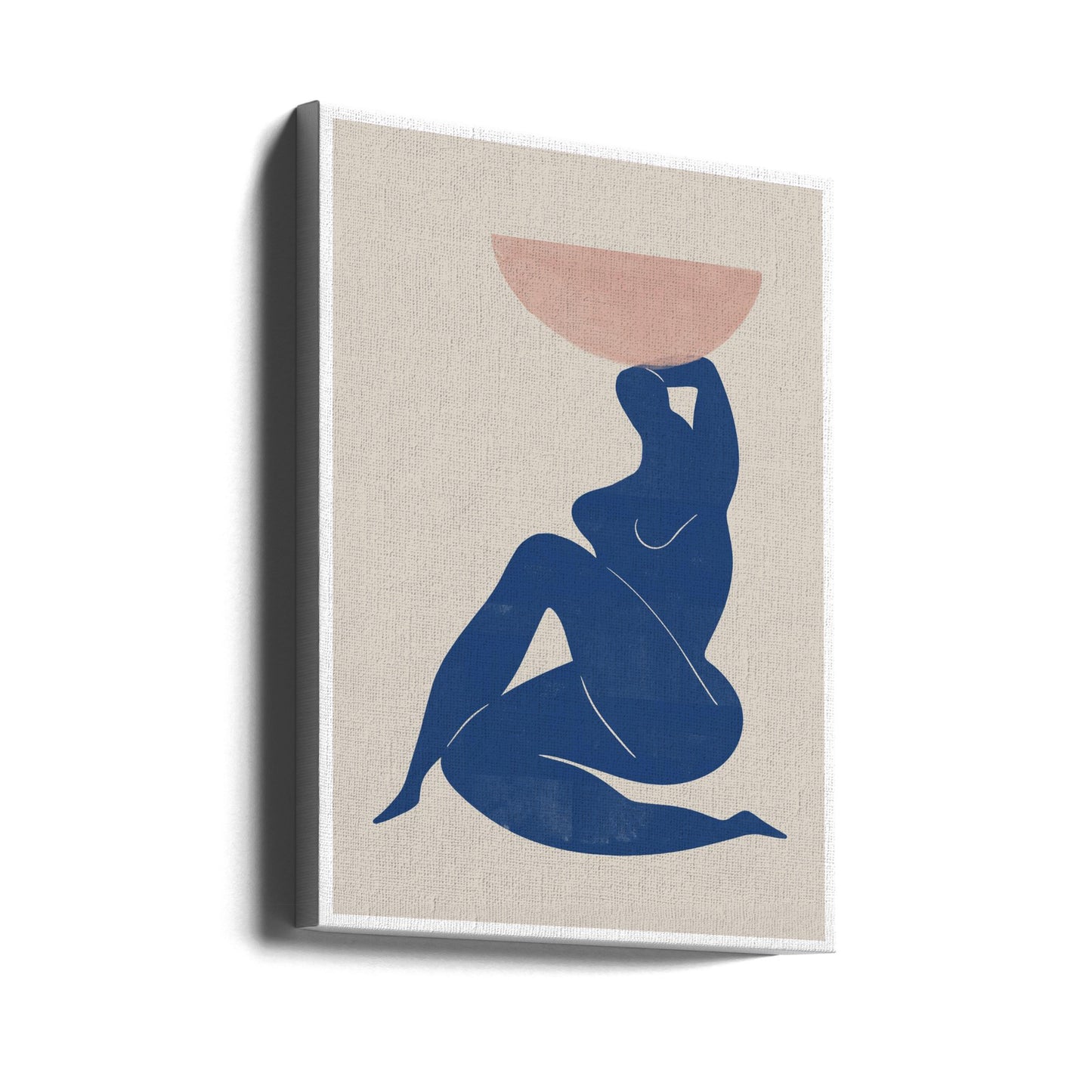 Vaas en vrouw | Canvasprints
