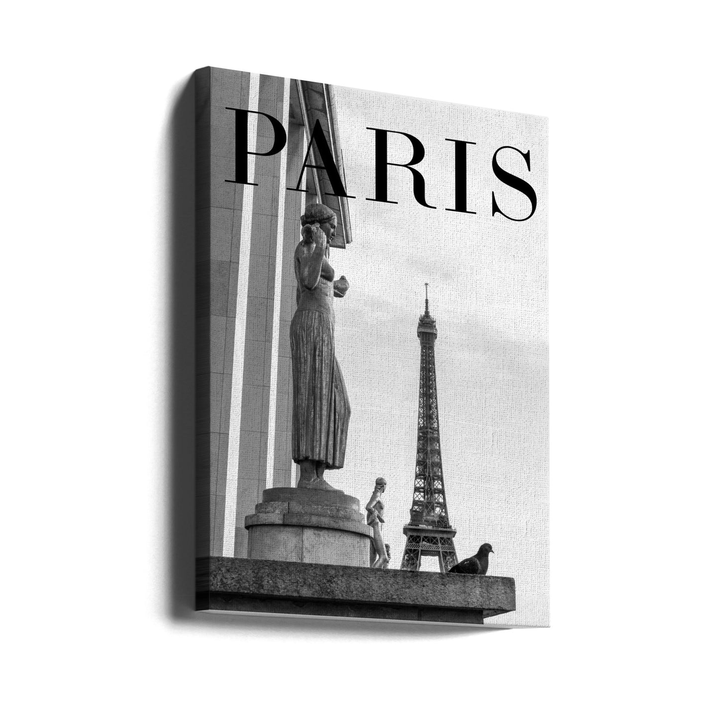 Parijs Tekst 5 | Canvasprints
