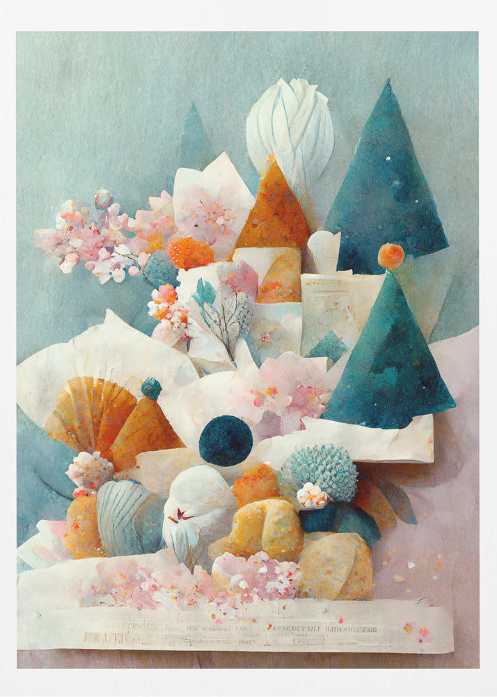 Whimsical Bloomscape | Poster