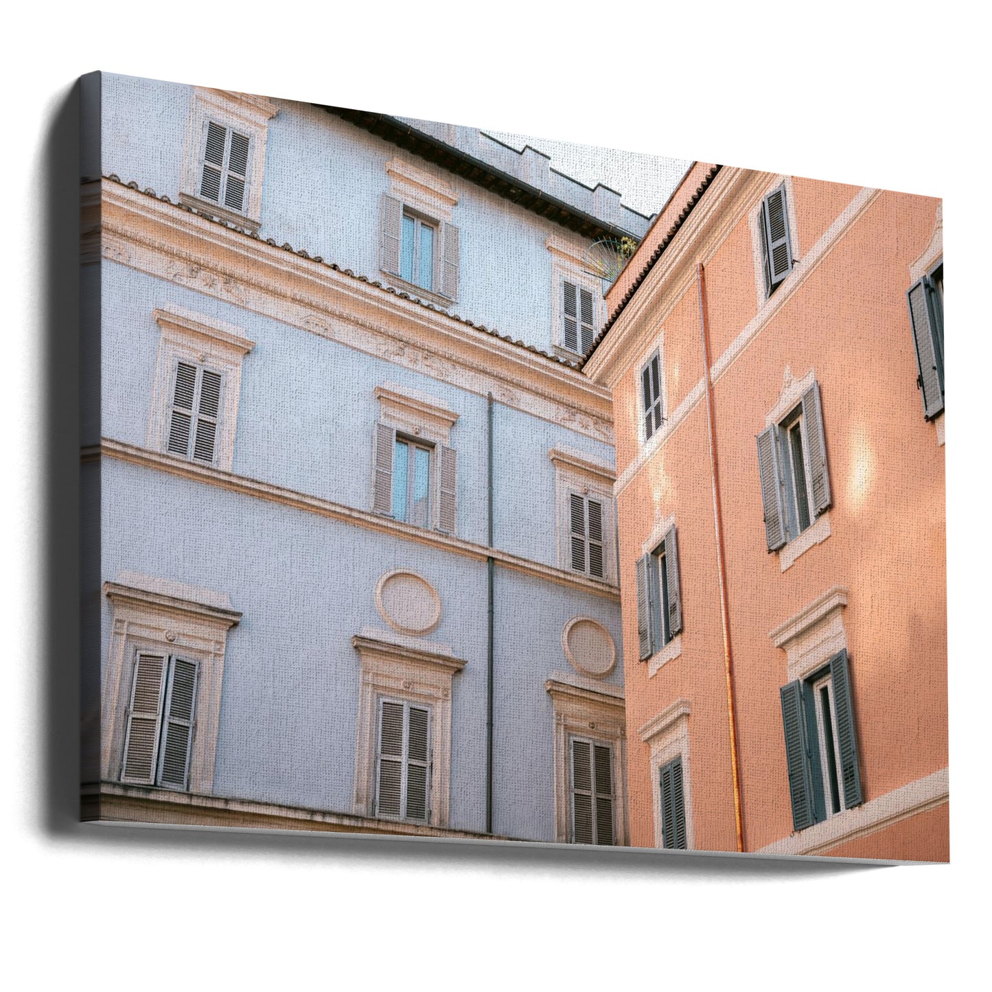 Trastevere in Lilac and Pink | Canvas