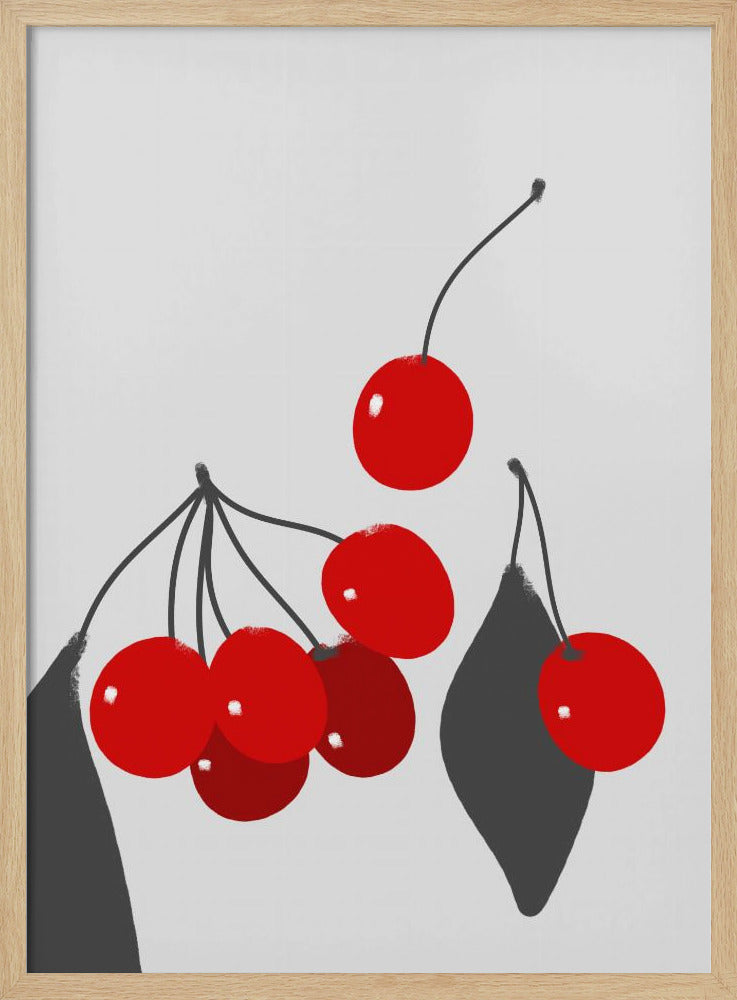 Kirsebær | Plakater - Kunsttryk