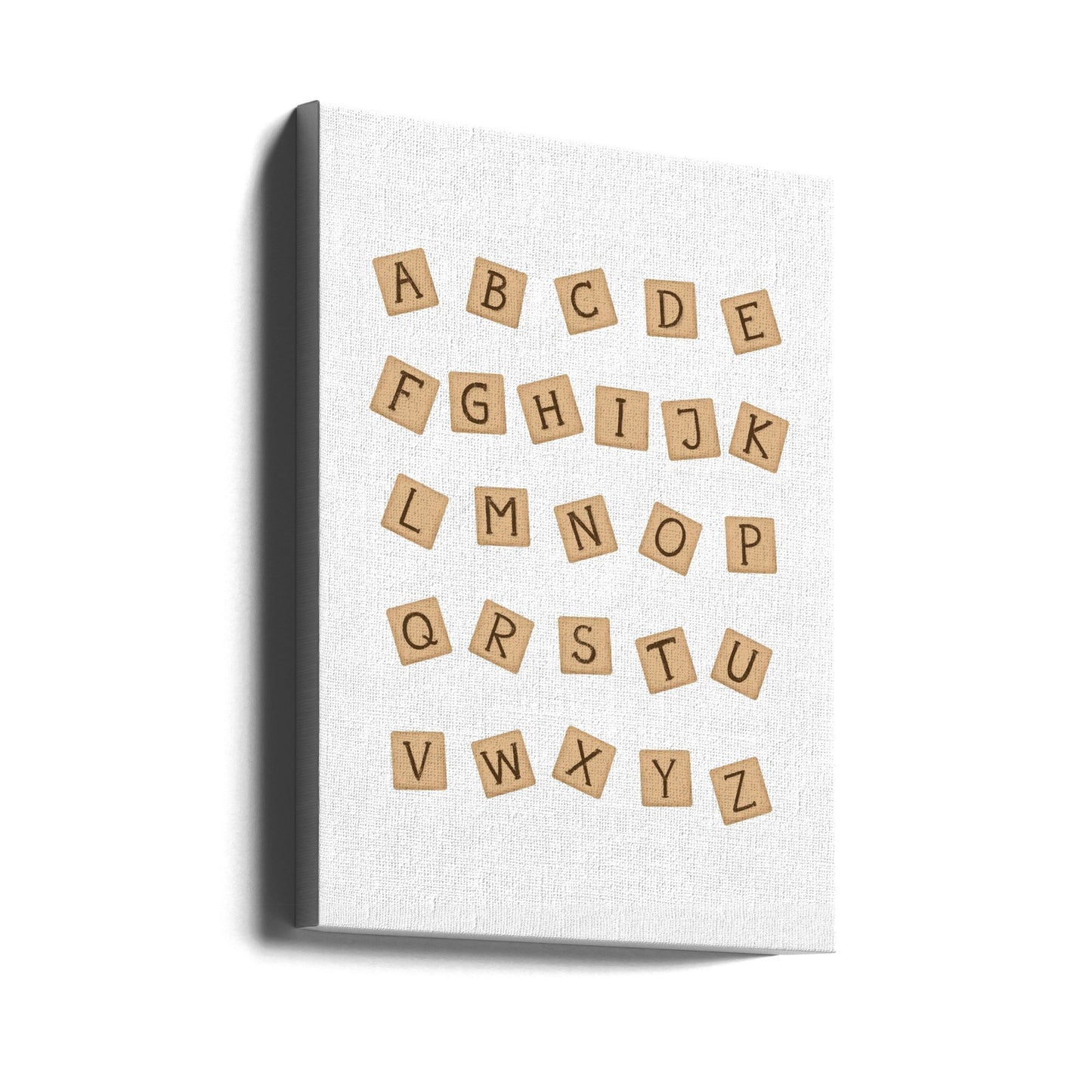 Blocs de bois ABC | Tableaux sur Toile