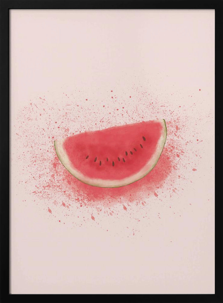 Vattenmelonplask | Poster