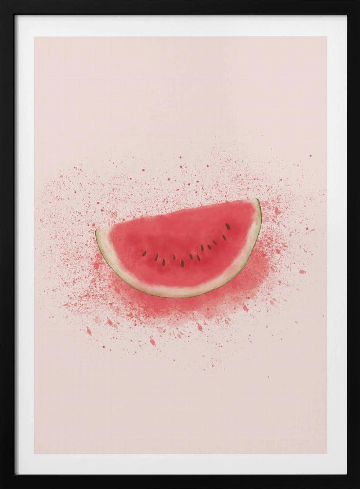Vattenmelonplask | Poster