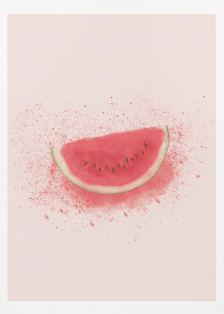 Vattenmelonplask | Poster