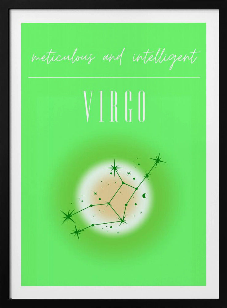 Virgo Zodiac Print Art | Poster