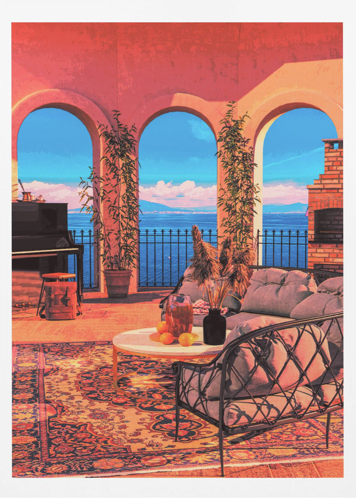 Piano Terrace | Poster