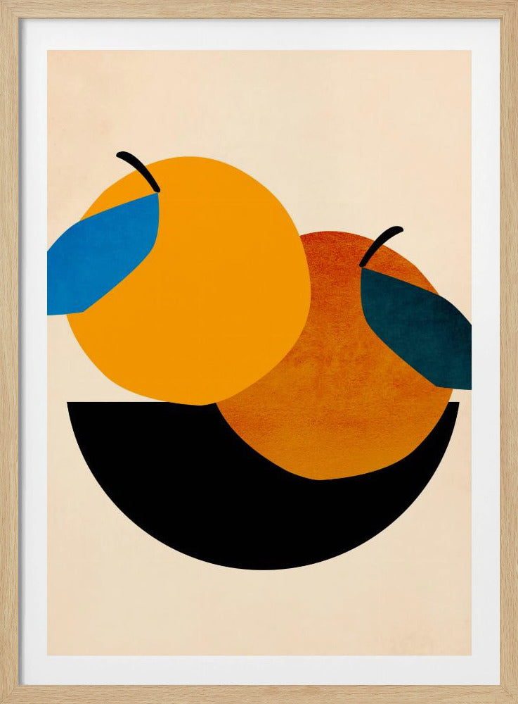 Due arance | Poster - Stampe d’Arte