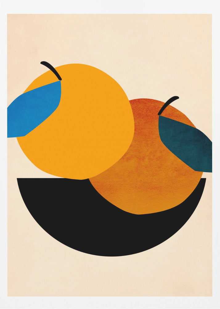 Due arance | Poster - Stampe d’Arte