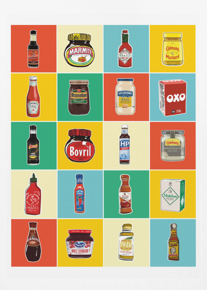 Taxonomy of Condiments | Poster