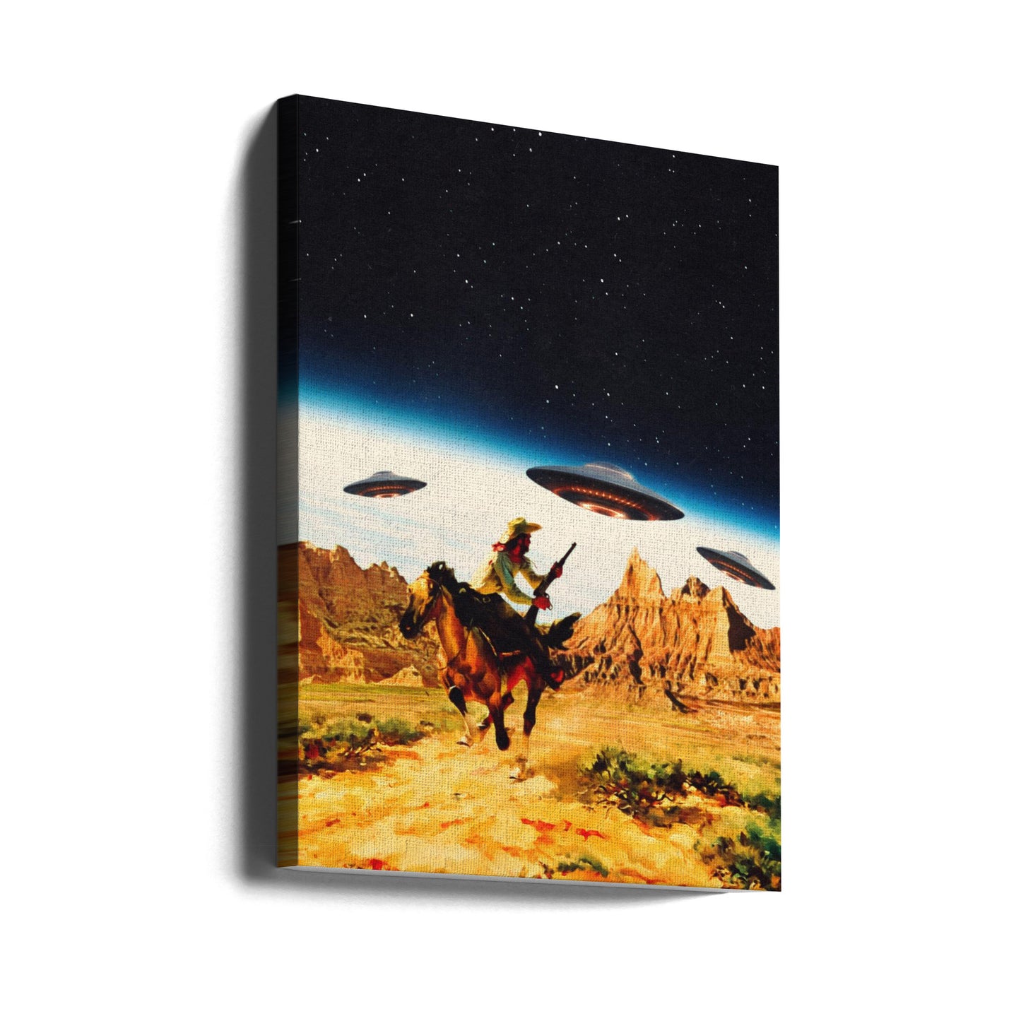 UFO-rymdjakt | Canvas