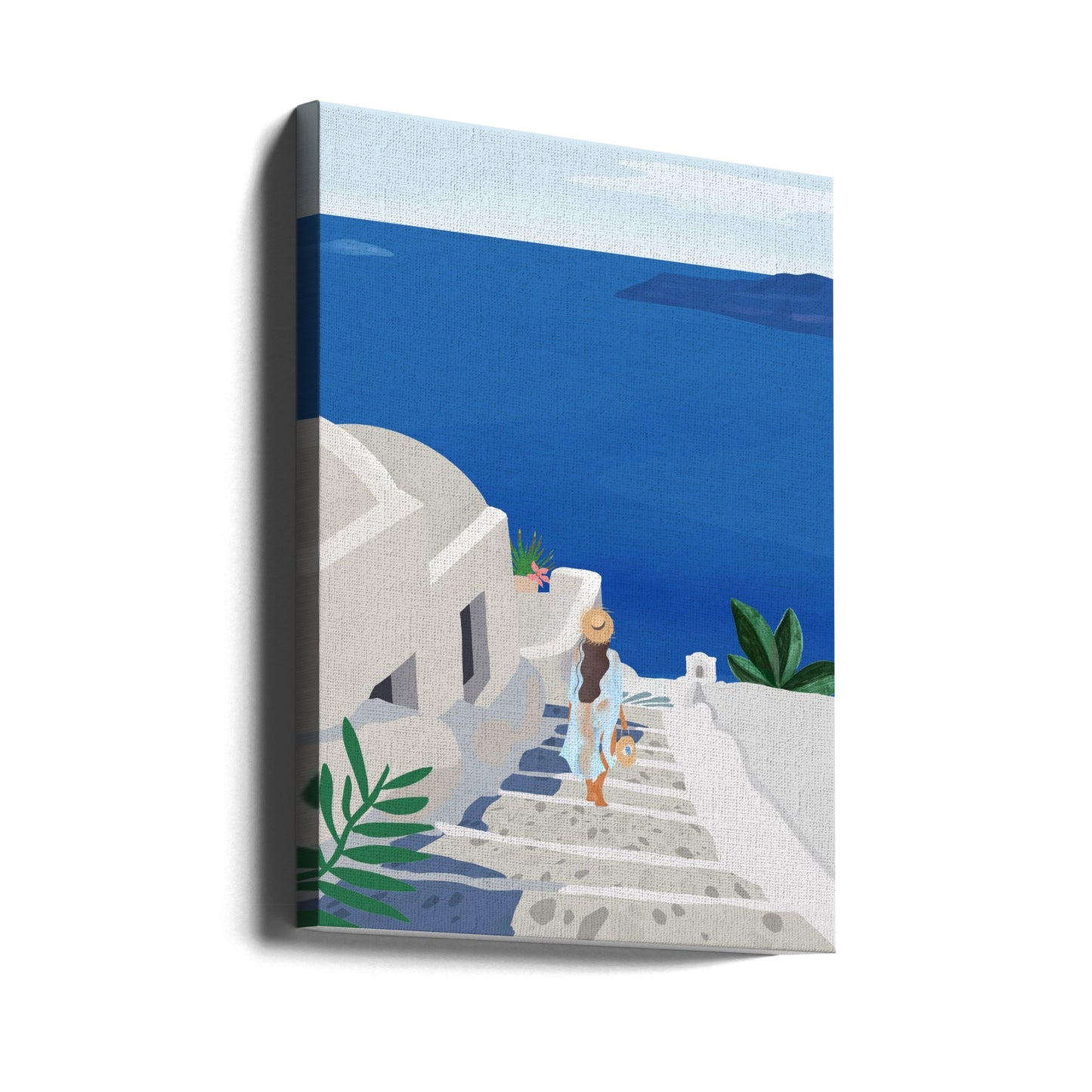 Nel blu | Stampe su Tela