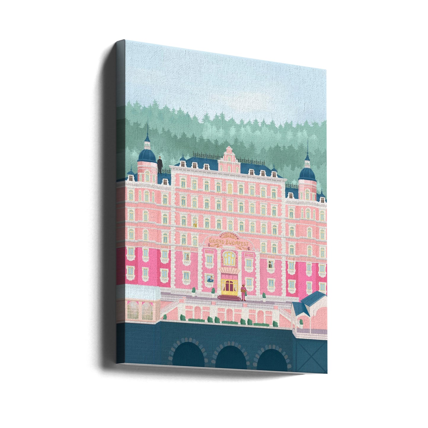 Das Grand Budapest Hotel | Leinwand-Bilder