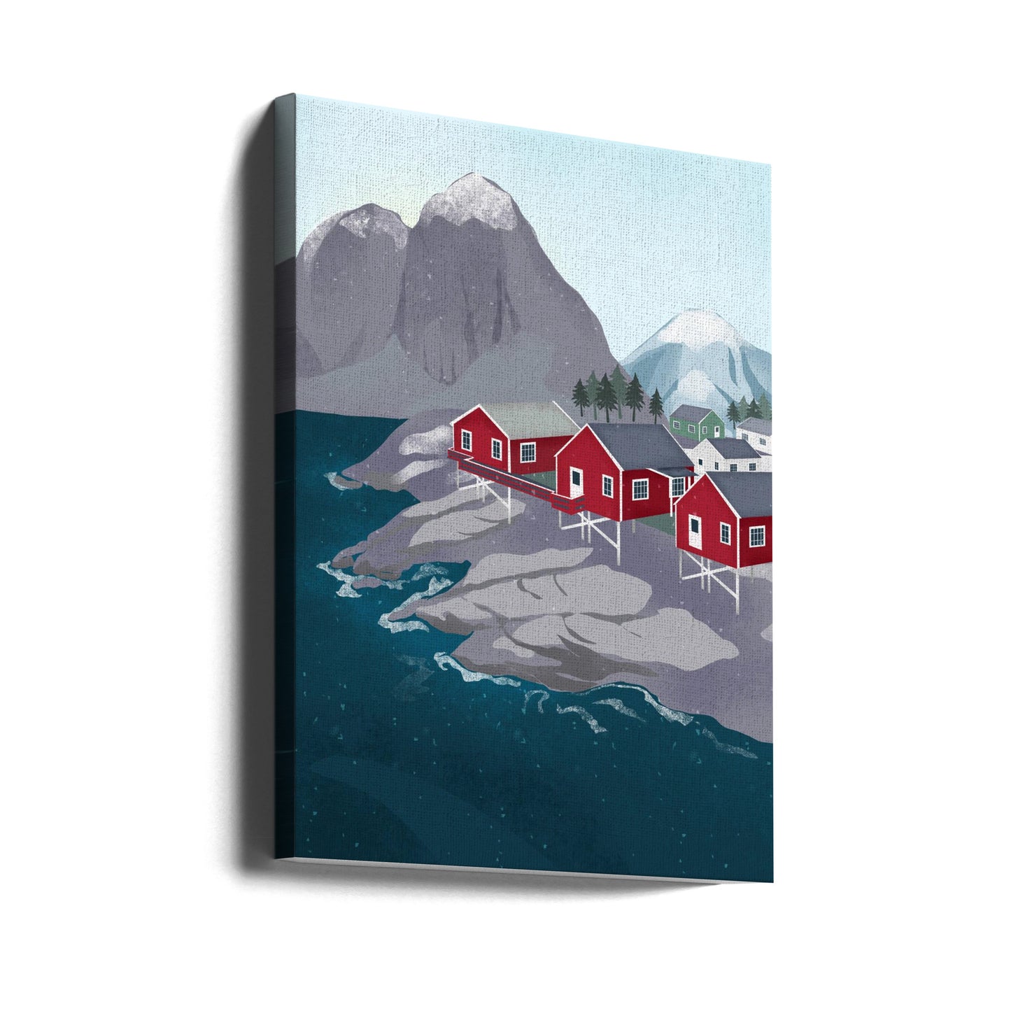 Norvegia | Stampe su Tela