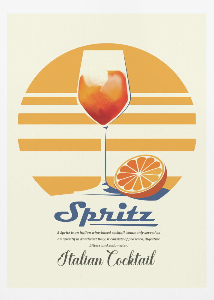 Stampa estiva Spritz | Poster - Stampe d’Arte