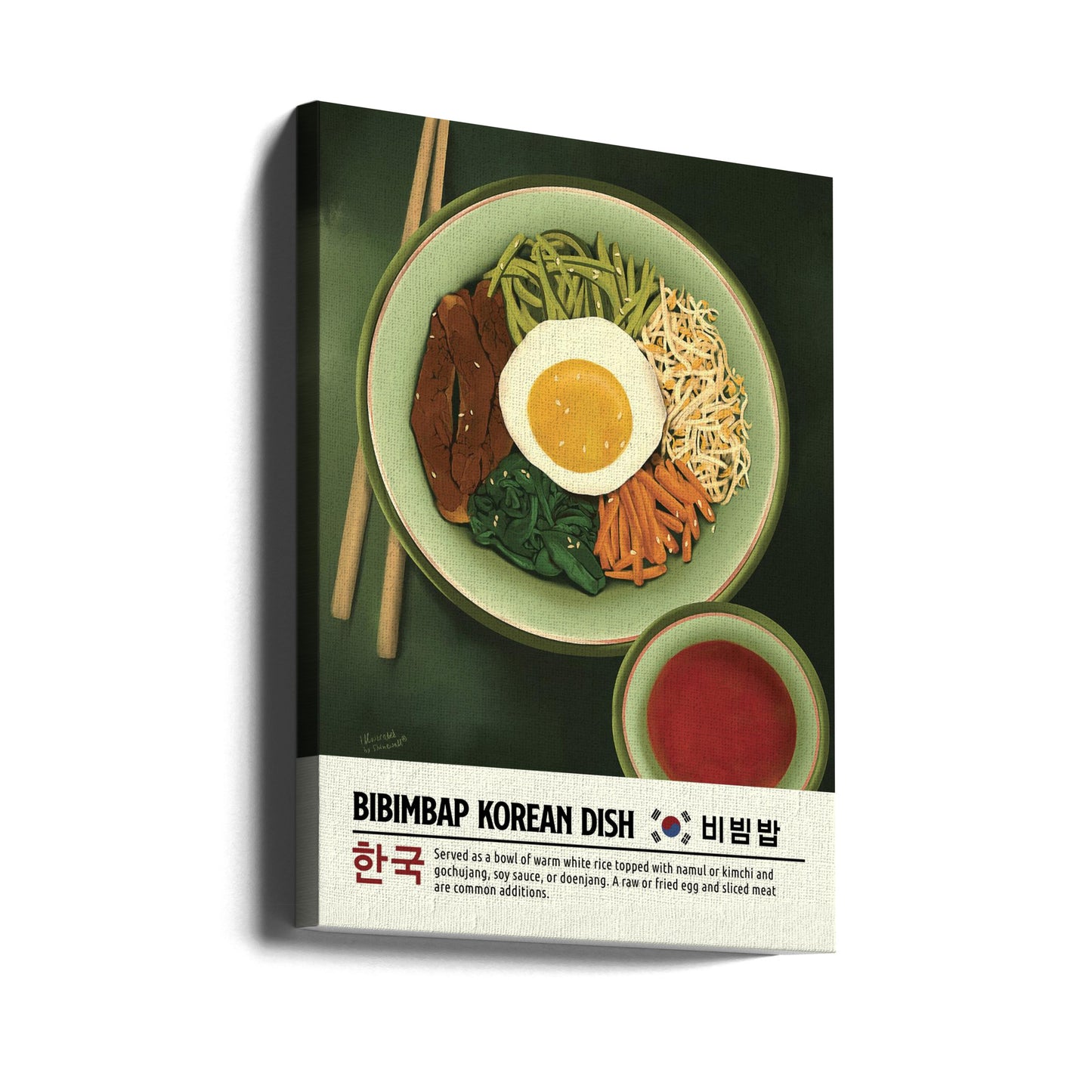 Bibimbap | Tableaux sur Toile
