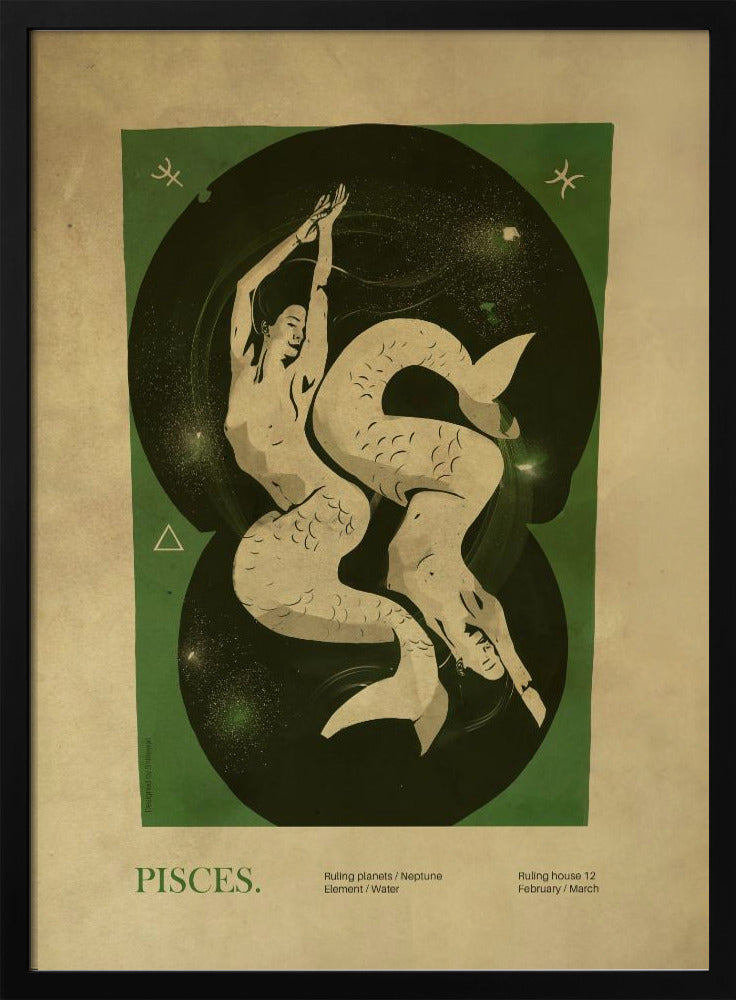 Pisces print | Poster