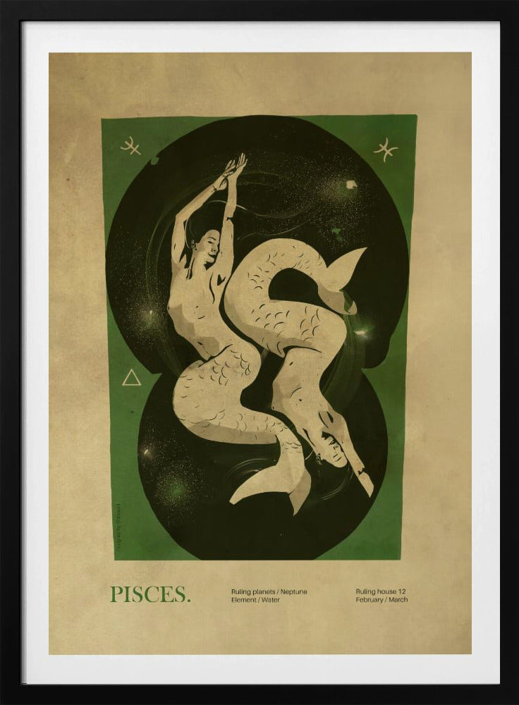 Pisces print | Poster