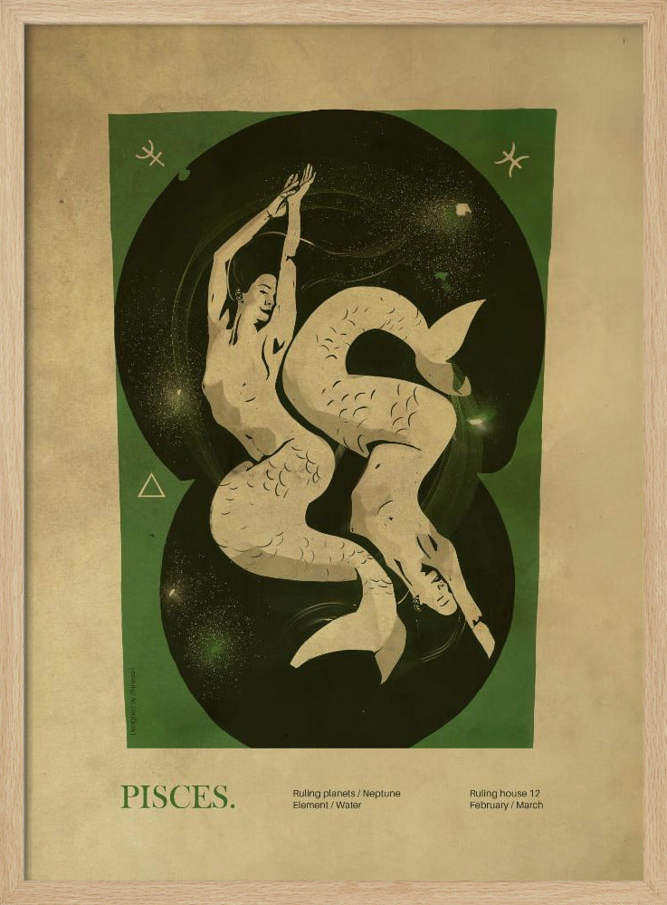 Pisces print | Poster