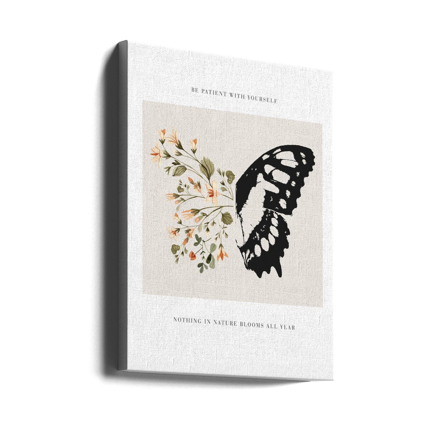 Wees geduldig | Canvasprints