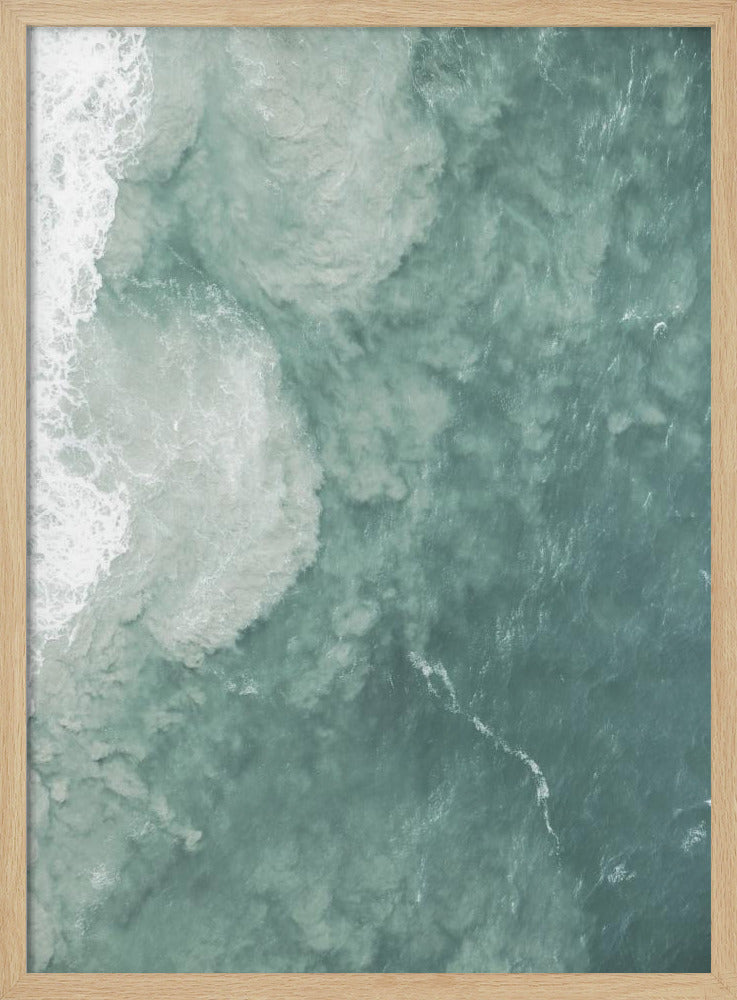 Sanfter Wirbel des Ozeans | Poster