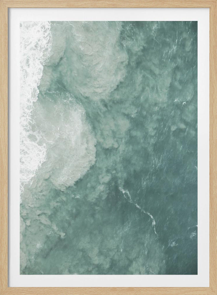 Sanfter Wirbel des Ozeans | Poster