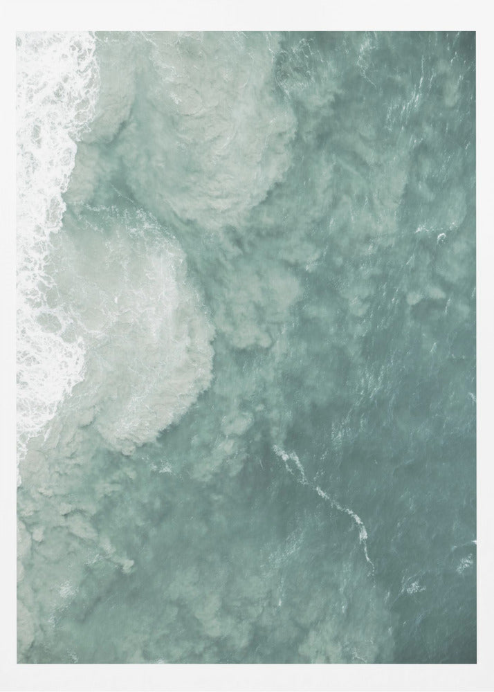 Sanfter Wirbel des Ozeans | Poster