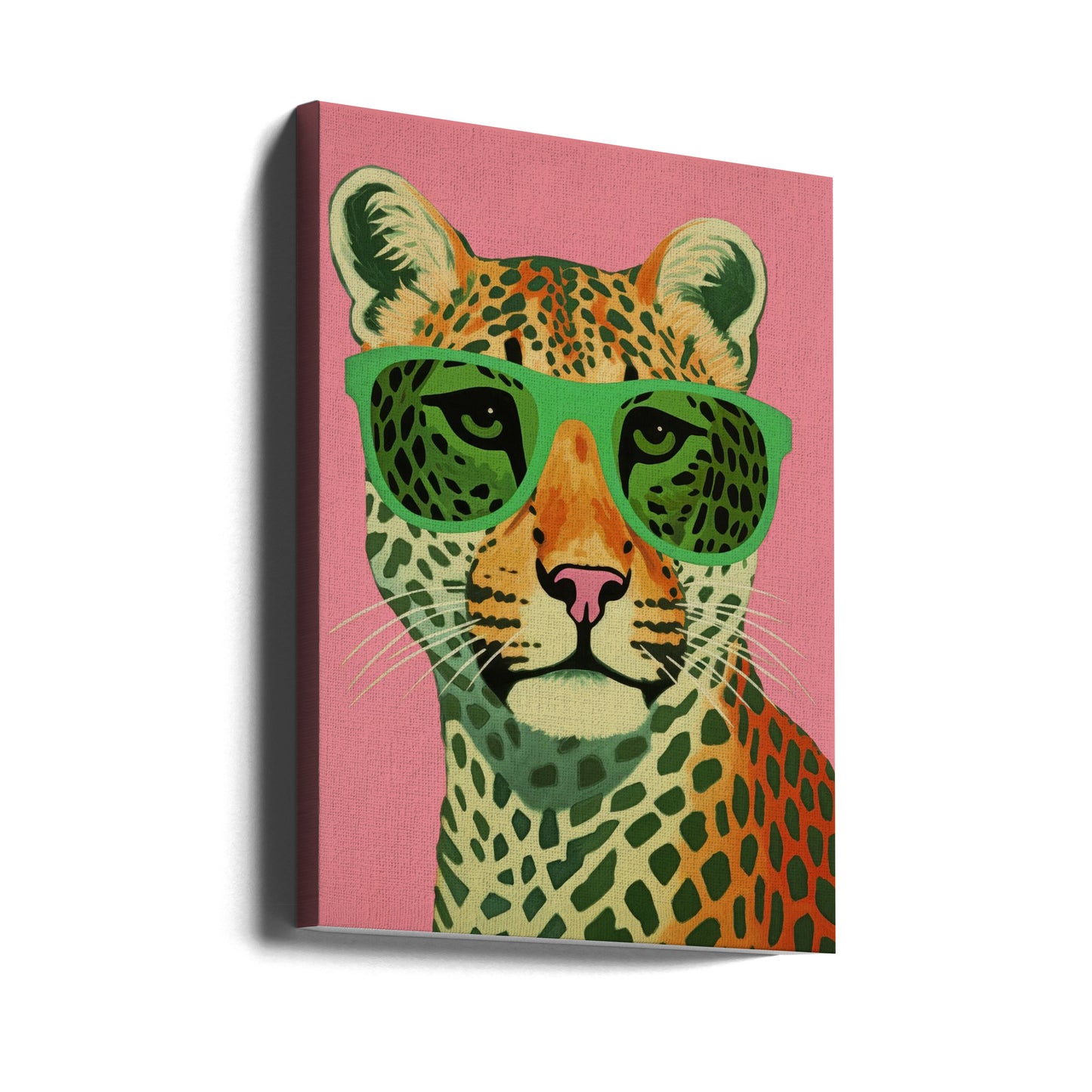 Leo With Glasses | Canvas