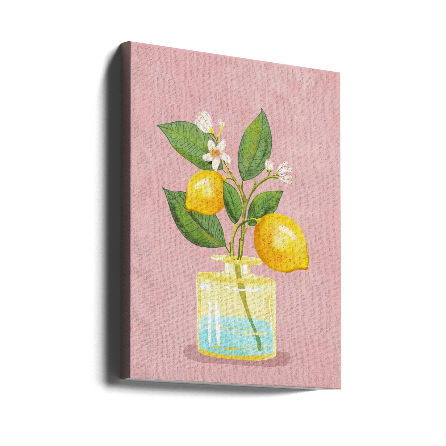 Citroenbos in vaas | Canvasprints