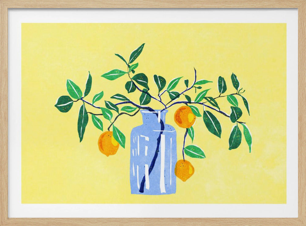 Orangenbaum | Poster - Kunstdruck