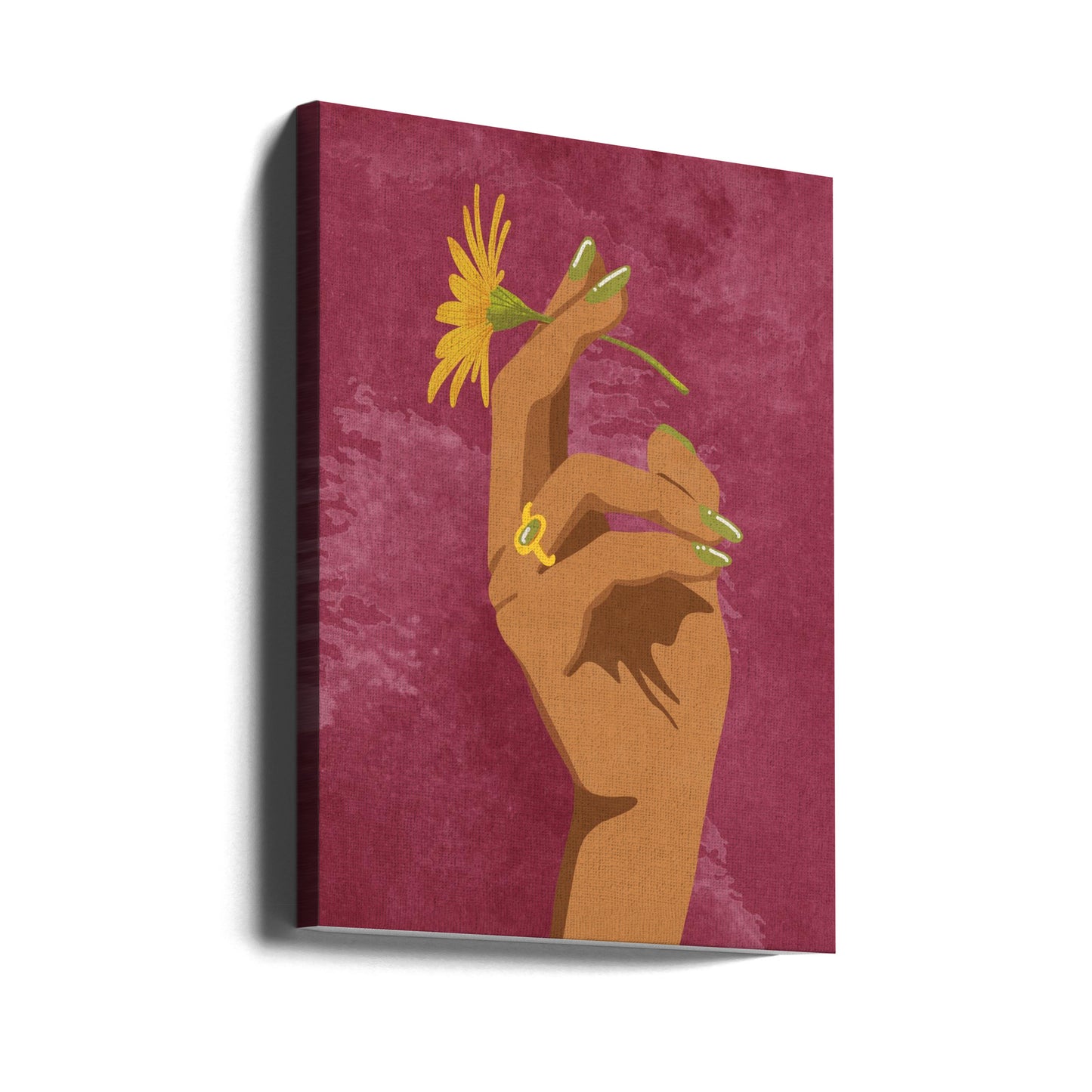 Flor humeante | Impresiones en Lienzo