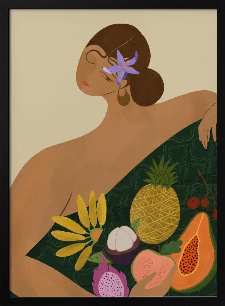 Obstverkäufer | Poster - Kunstdruck