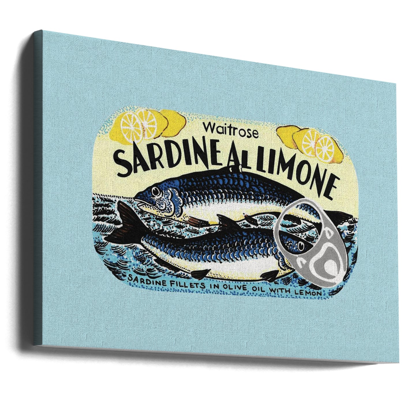 Sardine Al Limone | Stampe su Tela