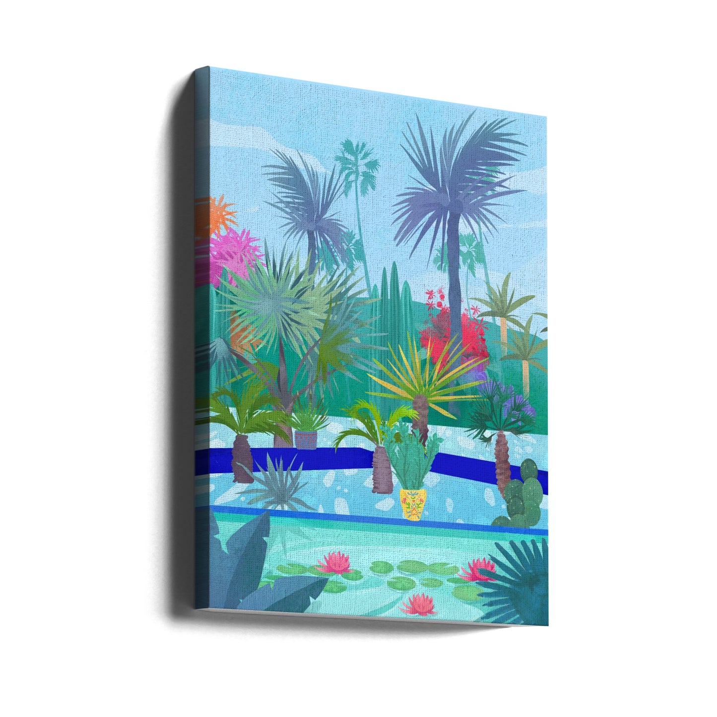 Giardino marocchino | Stampe su Tela