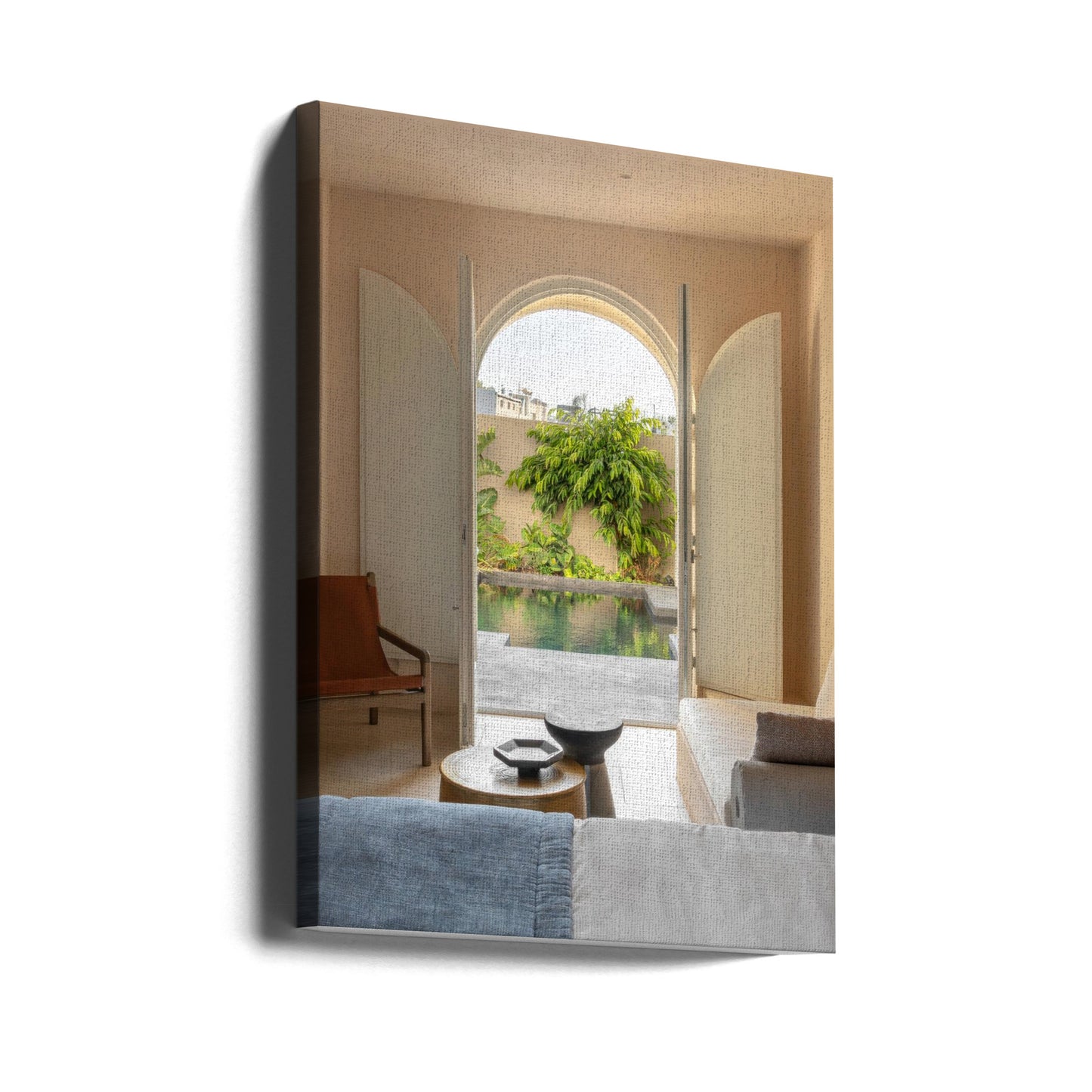 Piscina privata | Stampe su Tela