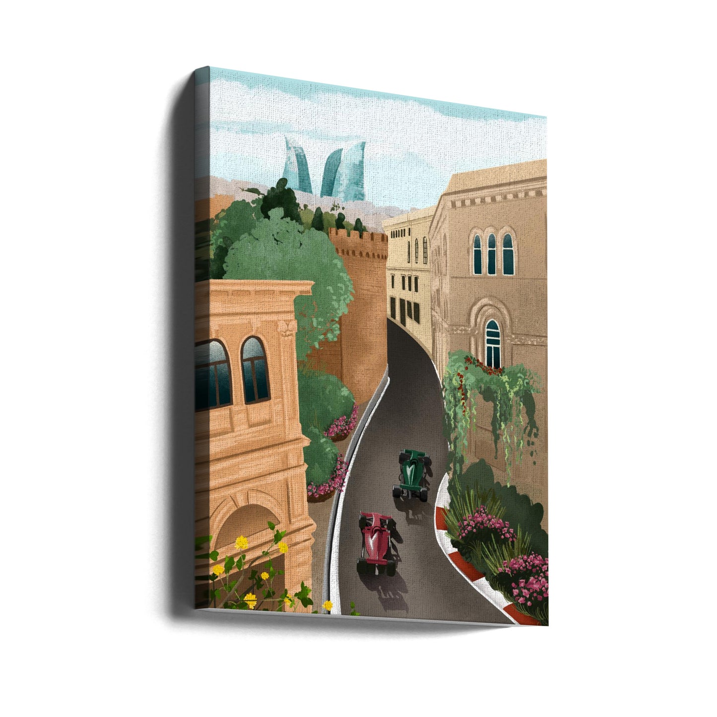 Baku Azerbaidžan | Canvastaulut