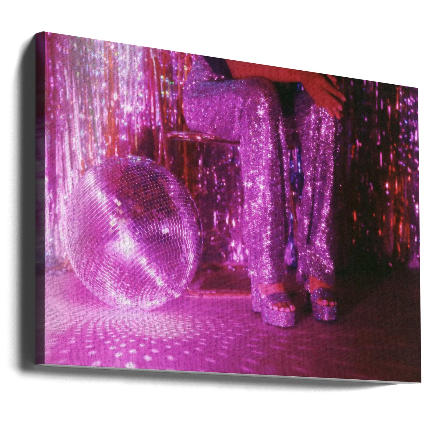 Glitter Disco Vibes | Lærredsbilleder