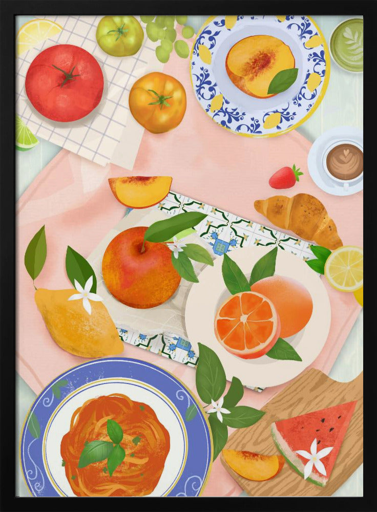 Zomerbrunch | Posters - Kunstdrukken
