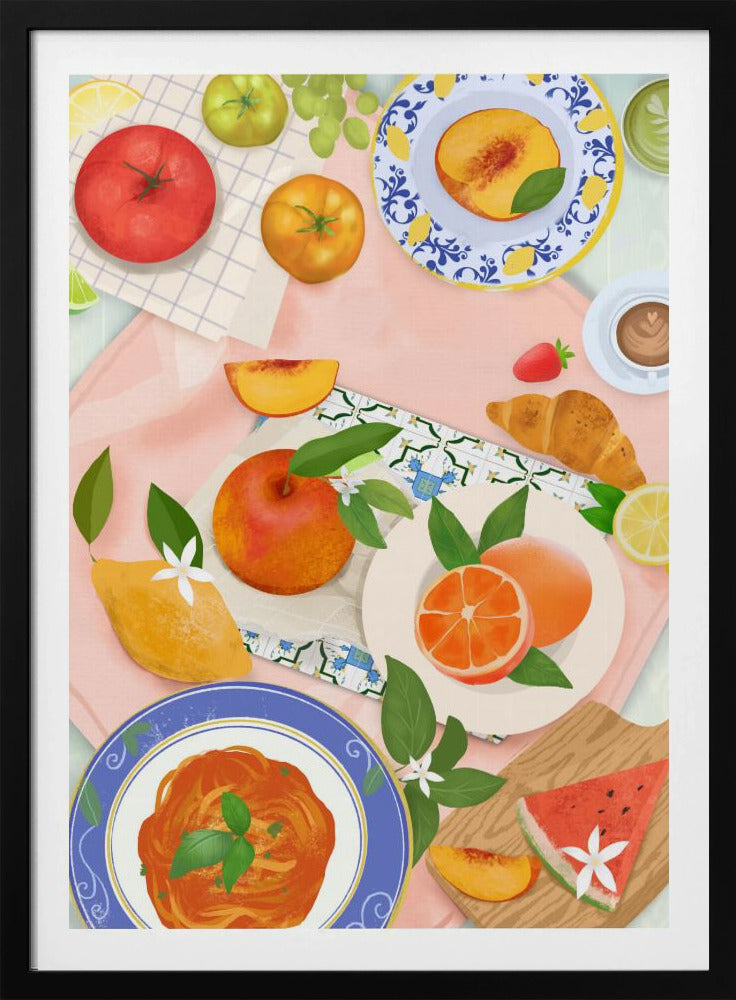 Zomerbrunch | Posters - Kunstdrukken