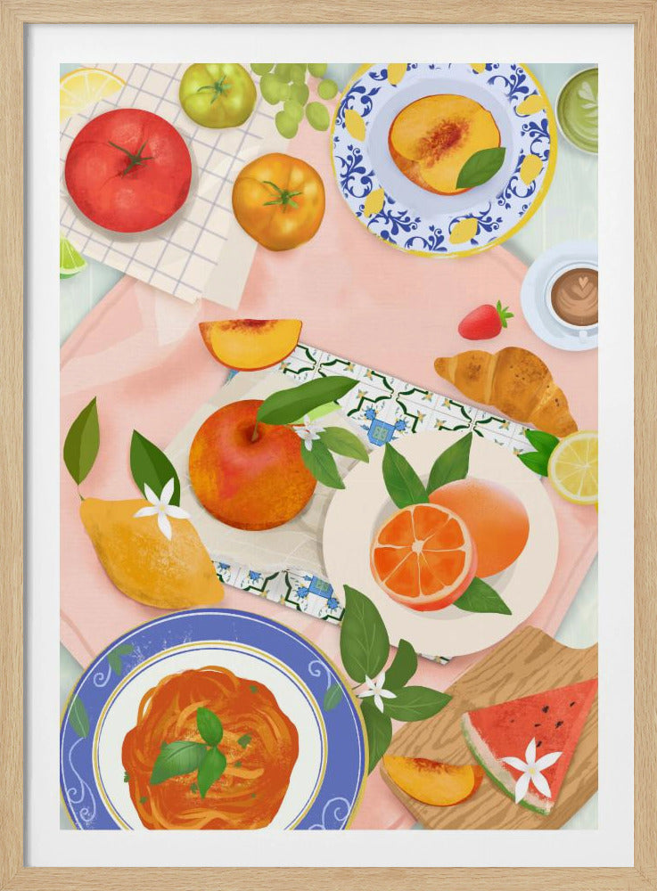 Zomerbrunch | Posters - Kunstdrukken