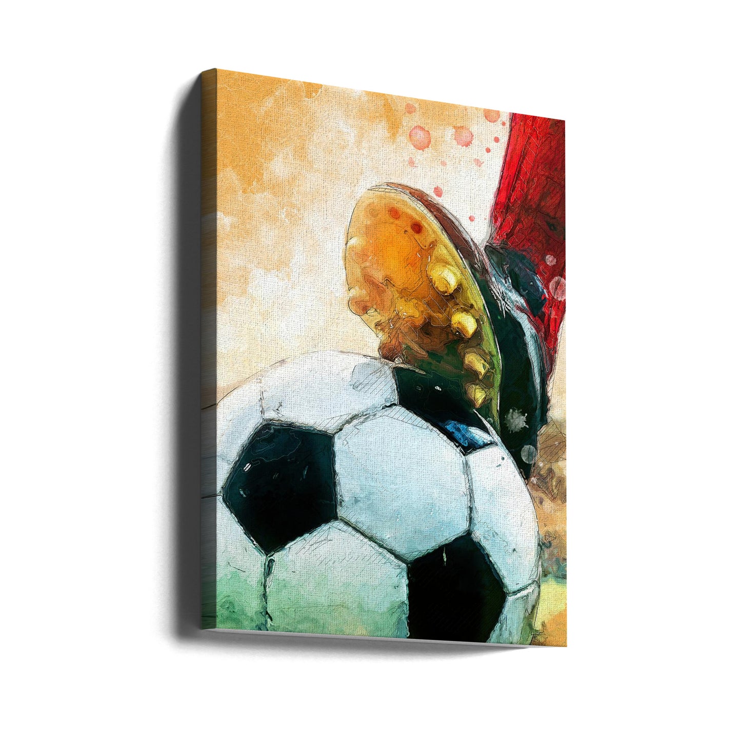 Calcio 1 sport arte | Stampe su Tela