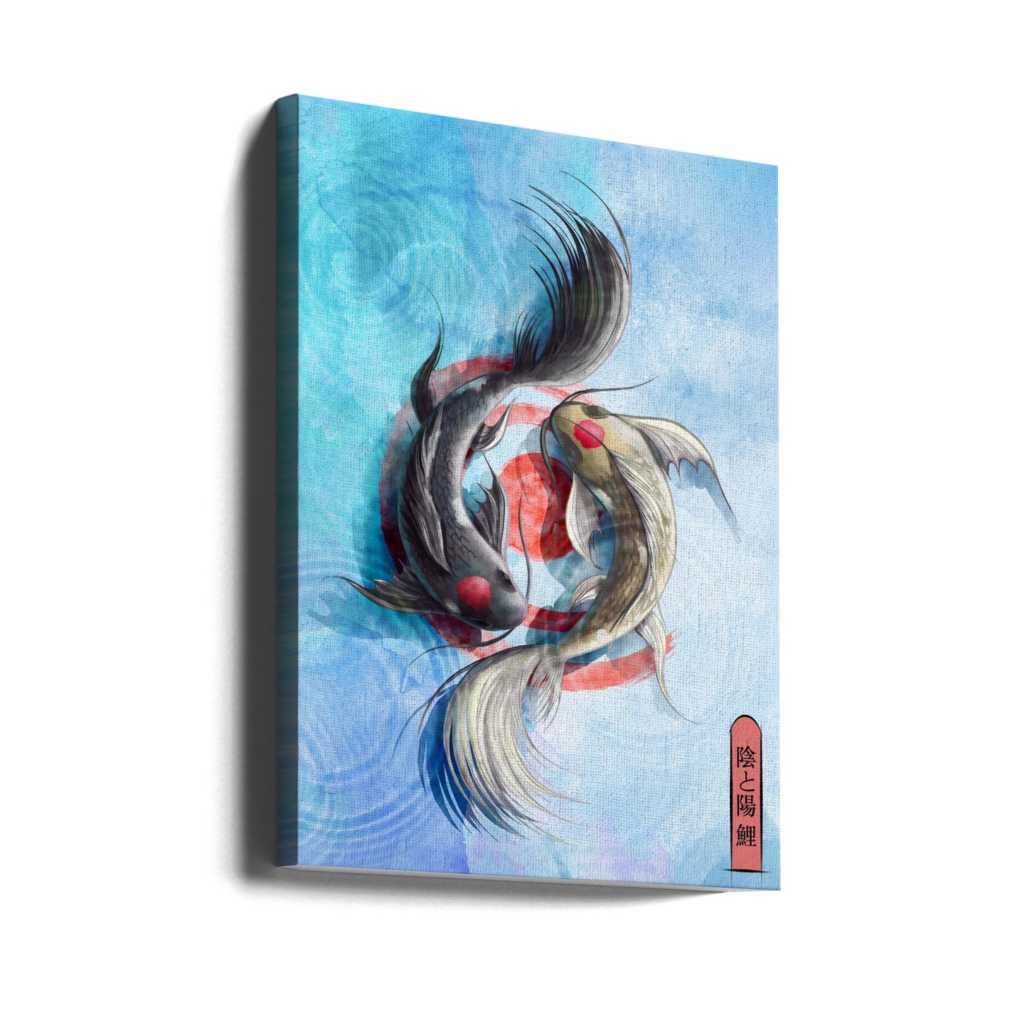 Koi chiaro | Stampe su Tela